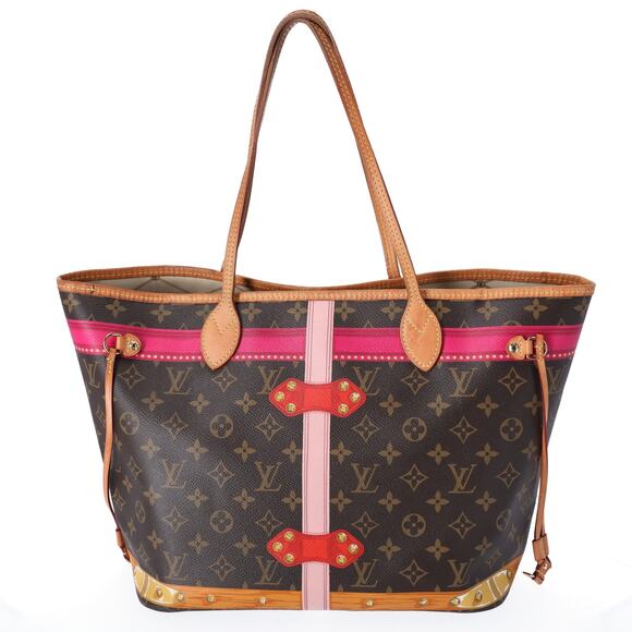 Louis Vuitton Neverfull MM Summer Trunk Monogram Tote Bag M41390 - Picture 3 of 9